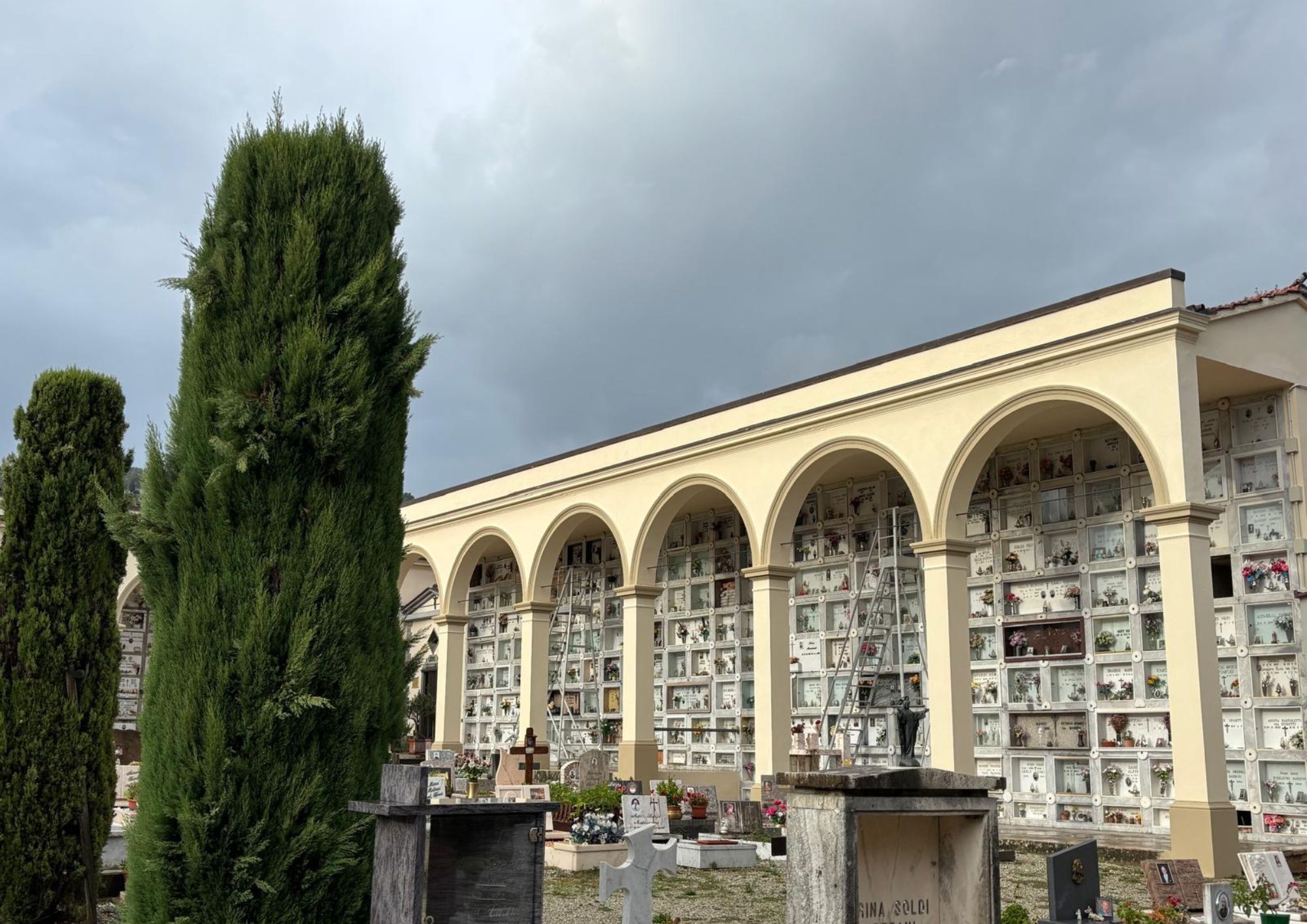 lavori di ampliamento a 2 cimiteri di quarrata